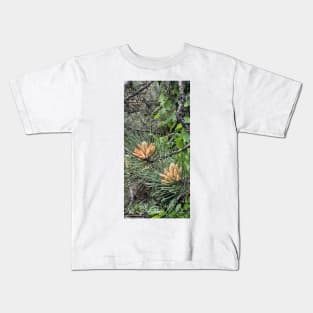 Pine flower Kids T-Shirt